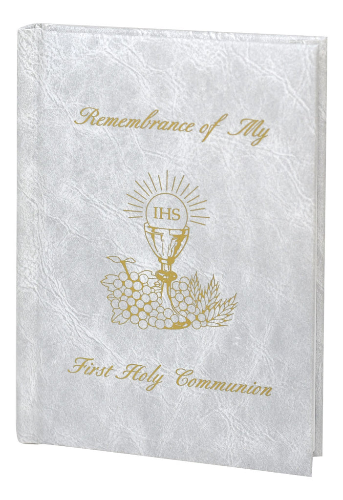 Remembrance of My First Holy Communion - Mass Book for Girls