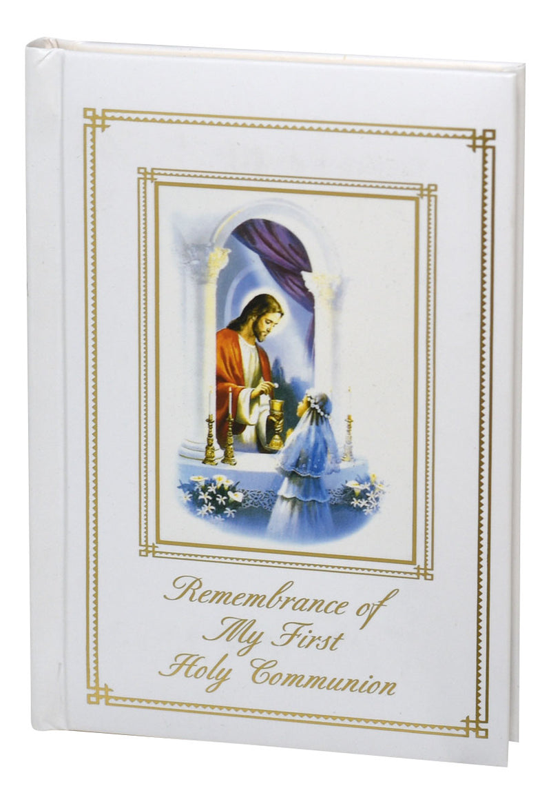 Remembrance of My First Holy Communion: Traditions Edition - Mass Book for Girls