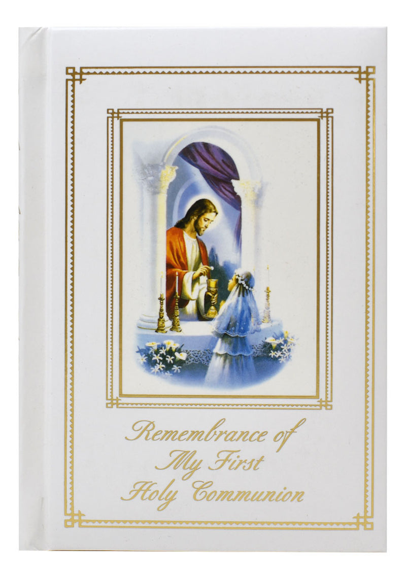 Remembrance of My First Holy Communion: Traditions Edition - Mass Book for Girls