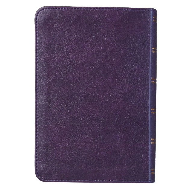 Compact Purple KJV Bible (Personalizable!)
