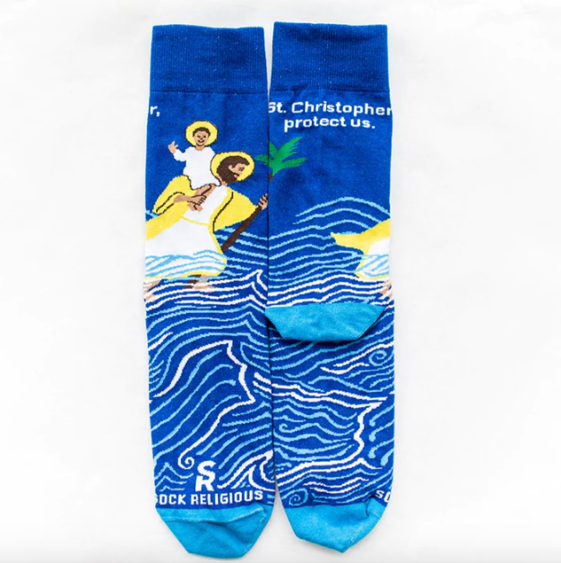 Socks - St. Christopher Socks (Adult)