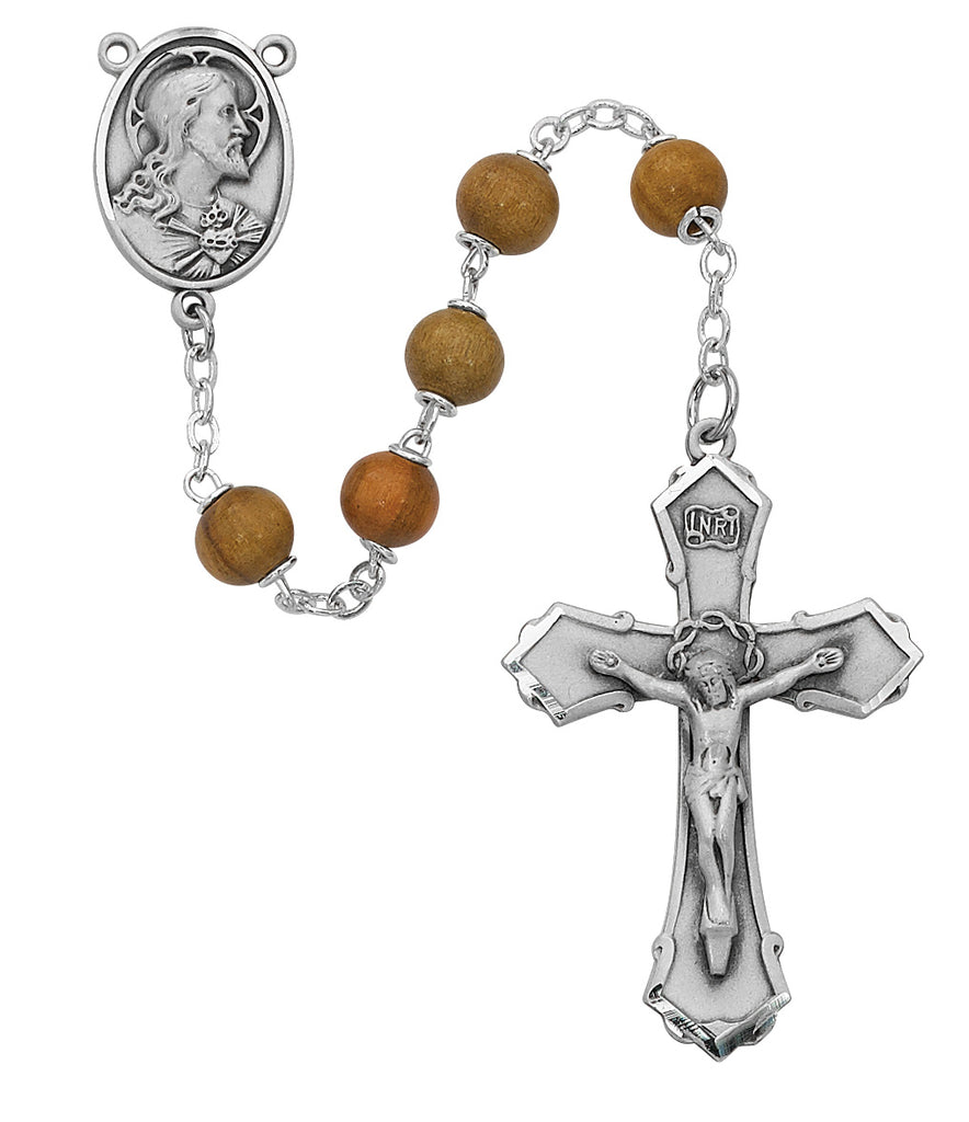 Rosary - Olive Wood Rosary Boxed