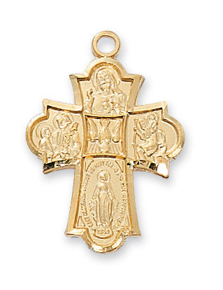 4-way Medal - Gold over Sterling