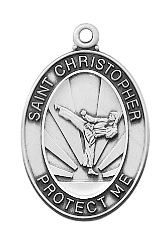 Sports Medals - Karate Necklace 24"
