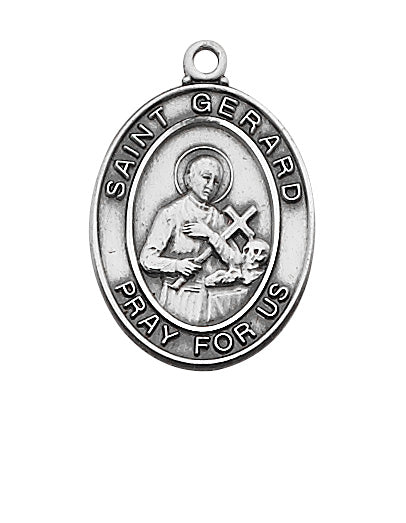 Gerard - St. Gerard Medal - Sterling Silver