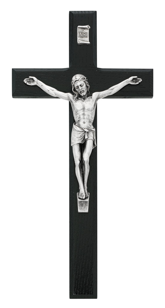Crucifix - 10" Black Crucifix, Boxed