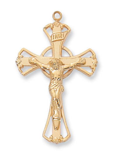 Crucifix - Gold over Sterling