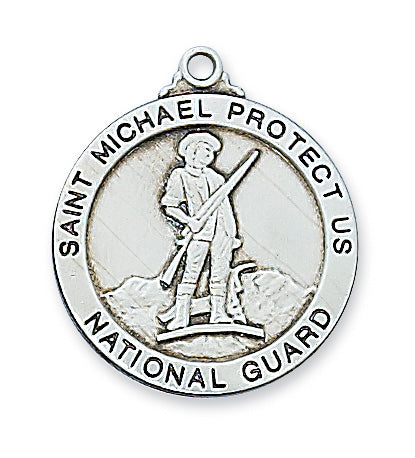 National Guard Medal on 24" Chain