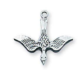 Holy Spirit Medal - Sterling Silver