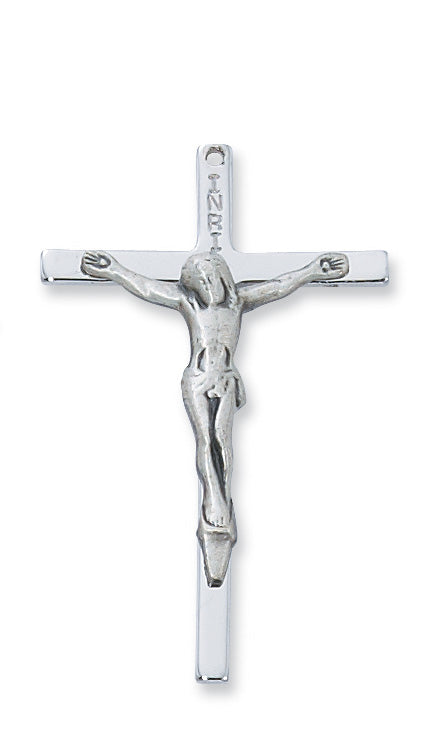 Crucifix Necklace - Sterling Silver