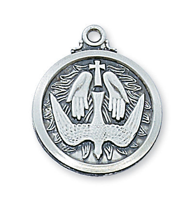 Holy Spirit Medal - Sterling Silver