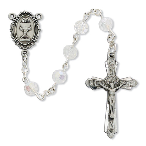 Rosary - Crystal Communion Rosary Box