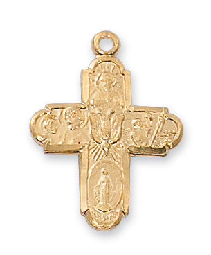 4-way Medal - Gold over Sterling