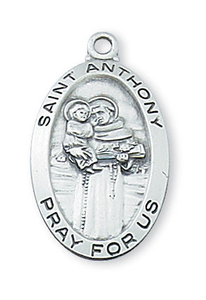 Anthony - St. Anthony Medal - Sterling Silver