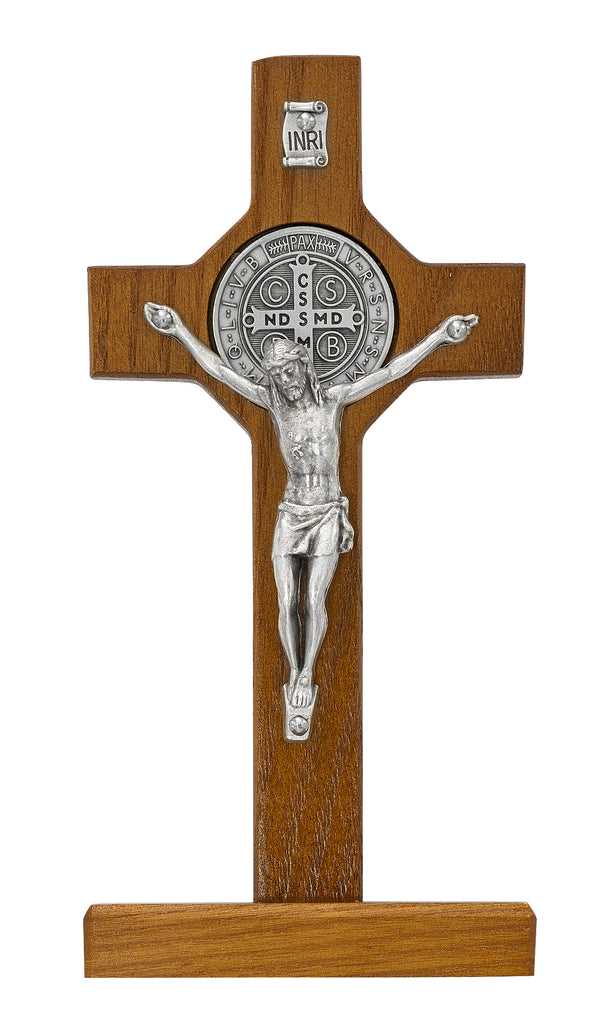 Benedict Crucifix - 6" Standing St. Benedict Crucifix, Boxed