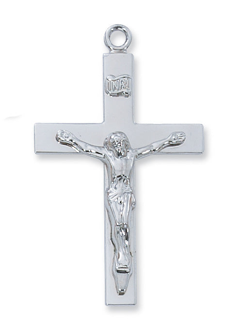 Lord's Crucifix - Sterling Silver 24"