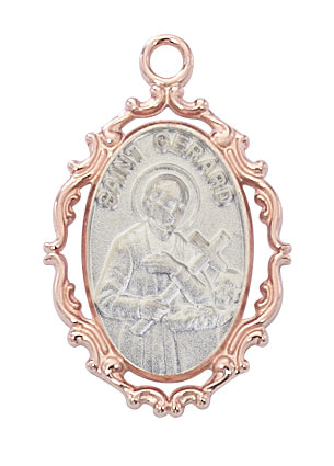 Gerard - St. Gerard Medal on 18" Chain