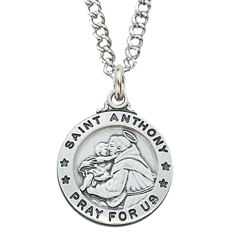 Anthony - St. Anthony Medal - Sterling Silver
