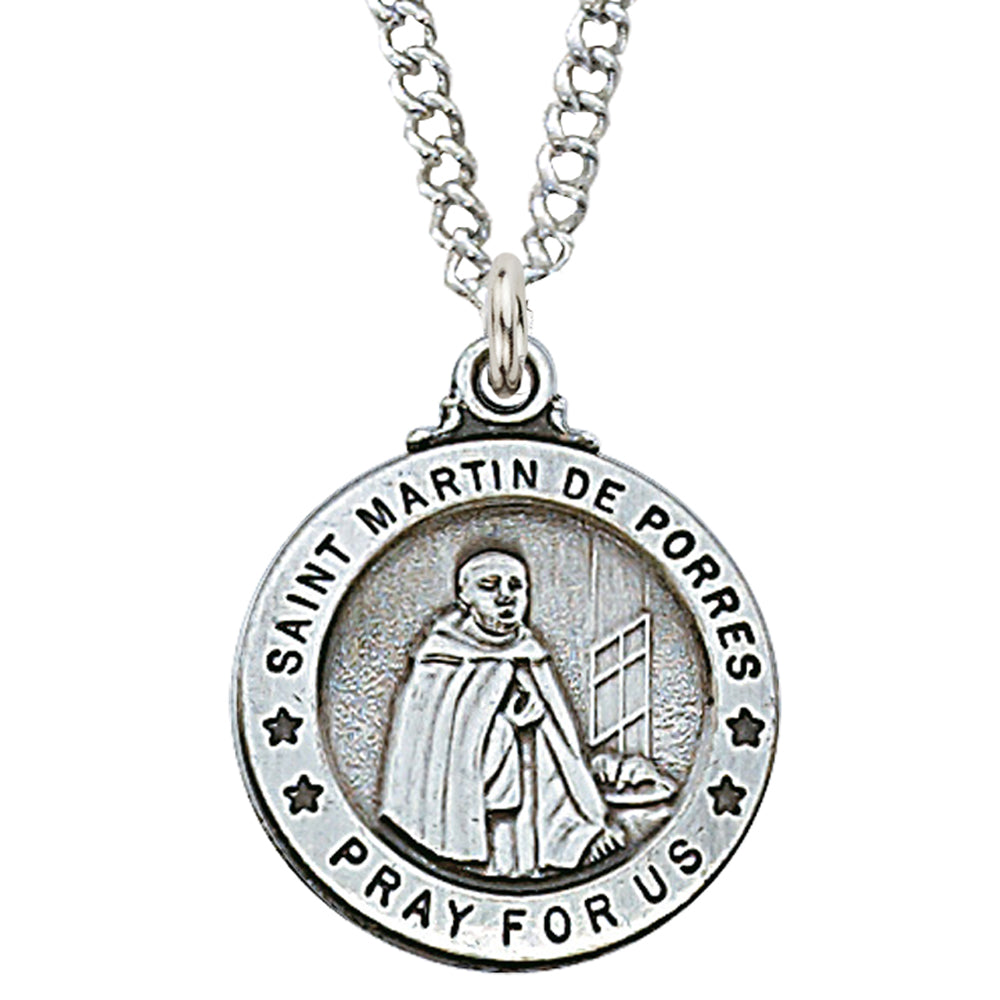 Martin - St. Martin De Porres Medal on 20" Chain