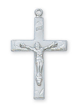 Crucifix Necklace - Sterling Silver