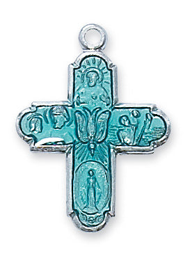 4-way Medal - Sterling Silver