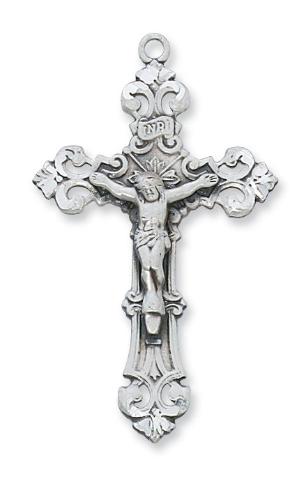 Crucifix Necklace - Sterling Silver