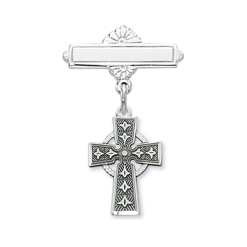 Pin - Sterling Celtic Baby Pin Boxed