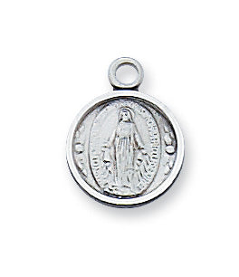 Miraculous Medal - Sterling Silver