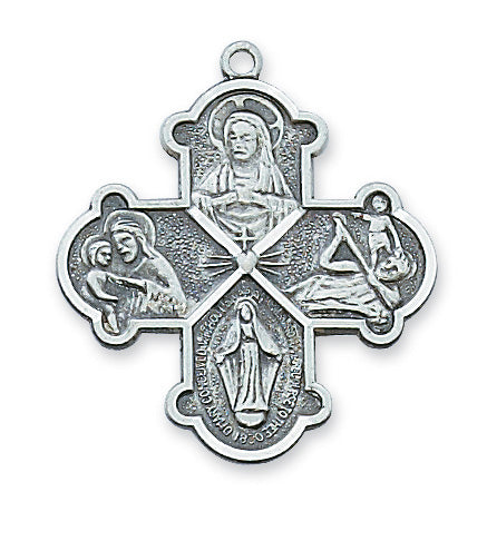 4-way Medal - Sterling Silver
