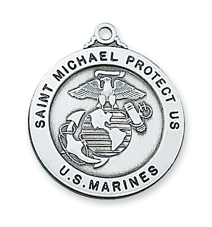 Marine Medal - Sterling Silver