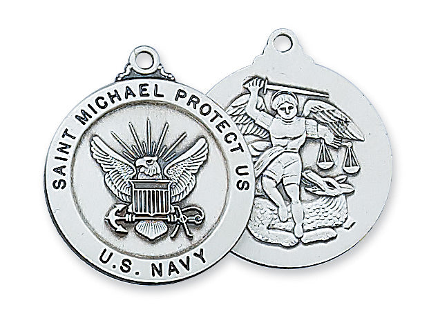 Navy Medal - Sterling Silver