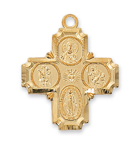 4-way Medal - Gold over Sterling