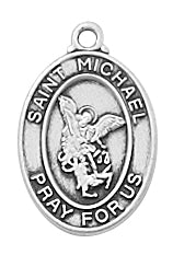 Michael - Sterling St Michael Baby Pendant Boxed