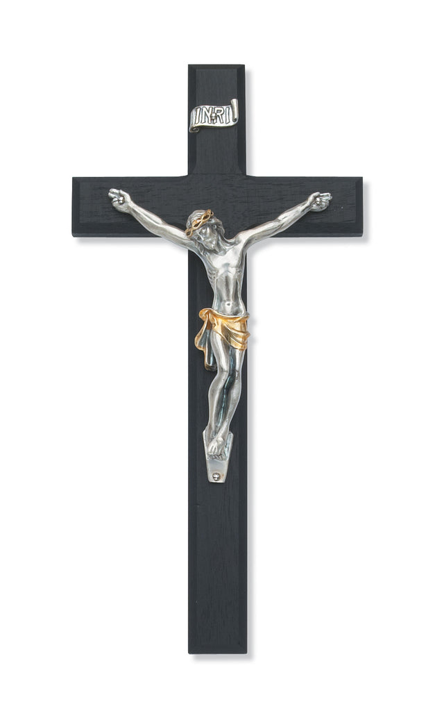 Crucifix - 10" Black Crucifix, Boxed