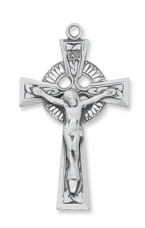 Crucifix Necklace - Sterling Silver