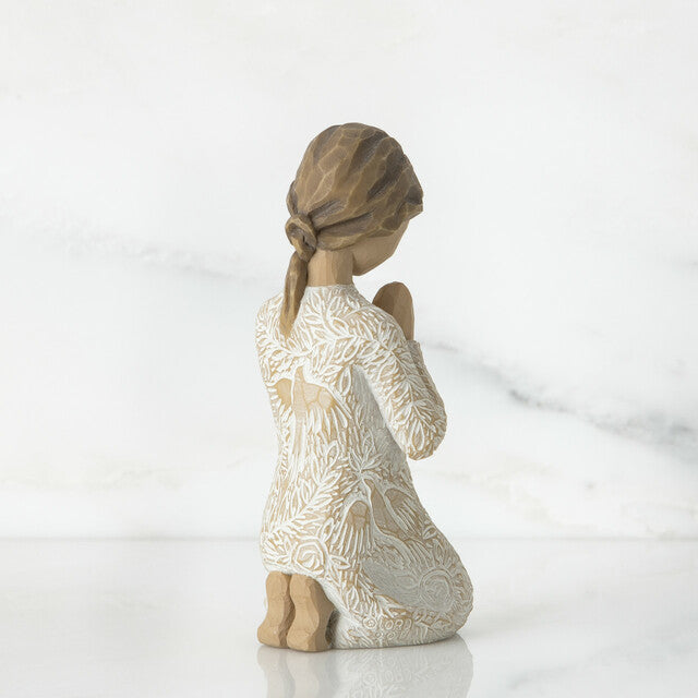 Prayer of Peace Willow Tree Figurine 4" | Demdaco
