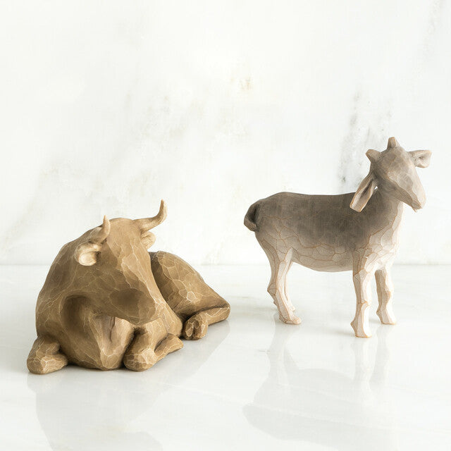 Ox and Goat - Willow Tree 3.5"