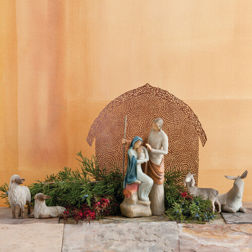 Willow Tree Holy Family Nativity Set – 7.5" Resin Figures
