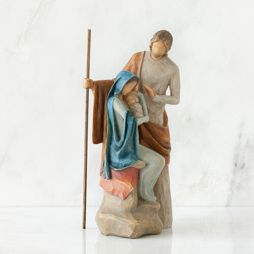 Willow Tree Holy Family Nativity Set – 7.5" Resin Figures