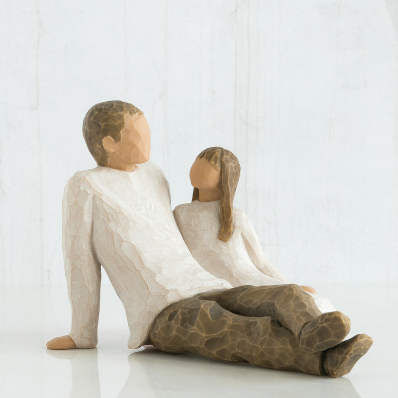 Father and Daughter Willow Tree Figurine | Demdaco
