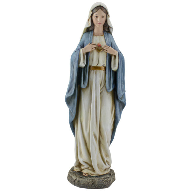 Immaculate Heart of Mary Statue 14"H