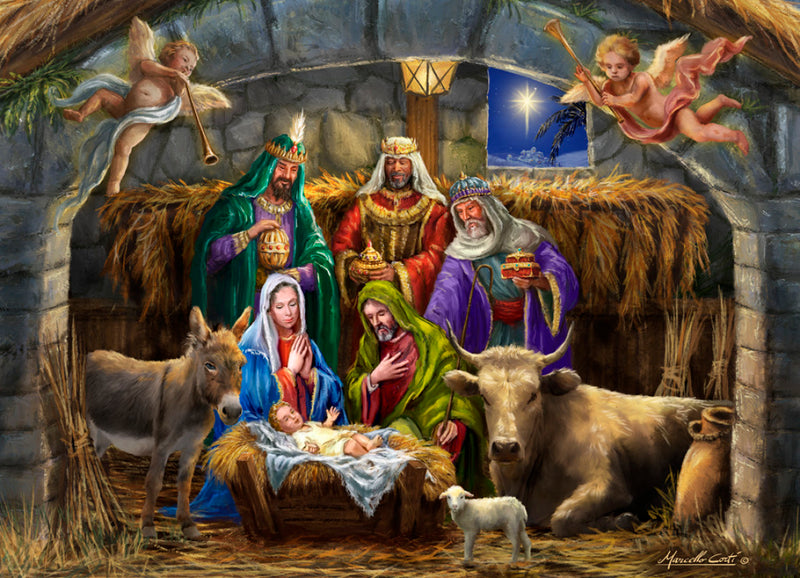 In the Manger Jigsaw Puzzle