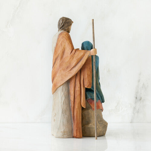 Willow Tree Holy Family Nativity Set – 7.5" Resin Figures